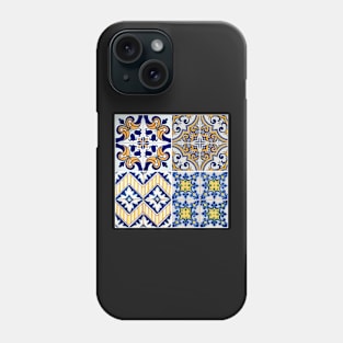 Vintage ceramic tiles Phone Case