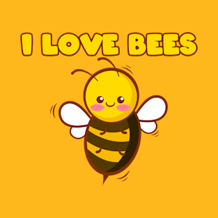 I Love Bees T-Shirt