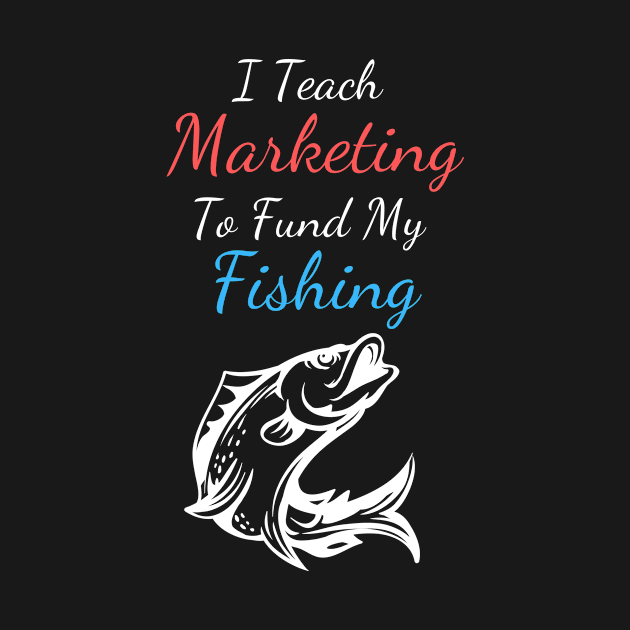 Fishing marketing teacher by SnowballSteps