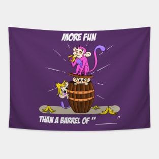 Chloe's Monkey Fun Tapestry