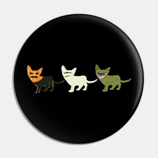 Halloween spirit cat Pin