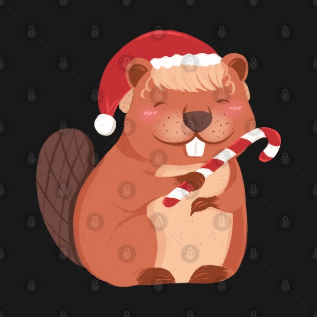 MERRY BEAVER by Catarinabookdesigns