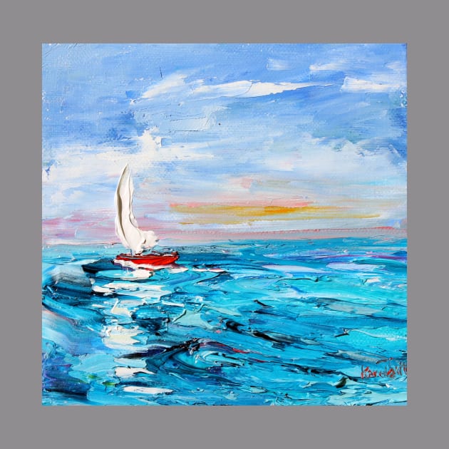 Sailing by Karensfineart