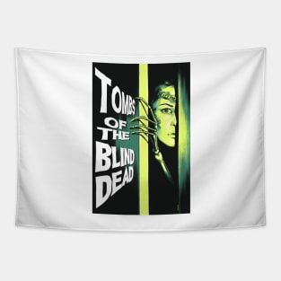 Tombs of the Blind Dead Movie Art Tapestry