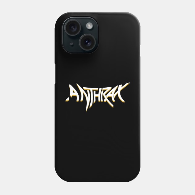 Anthrax vintage logo Phone Case by Animals Project