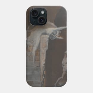 Ariadne Watching the Struggle of Theseus with the Minotaur by Henry Fuseli Phone Case