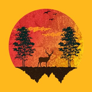 forest and sunset T-Shirt