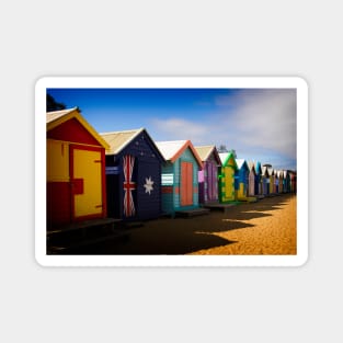 Bathing Boxes Magnet