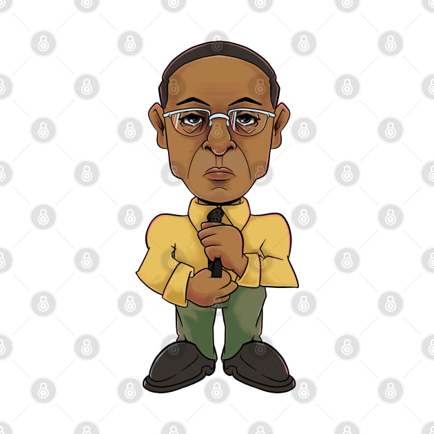 Chibi Gus Fring by Hojyn