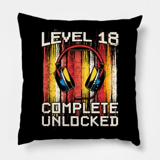 Level 18 complete unlocked Pillow