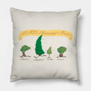 Running of the Trees Pillow