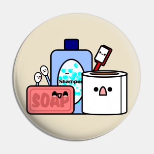 Chibi Toiletries Pin