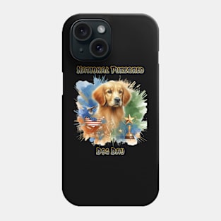 Champion Golden Retriever Sparkles With Trophy Phone Case