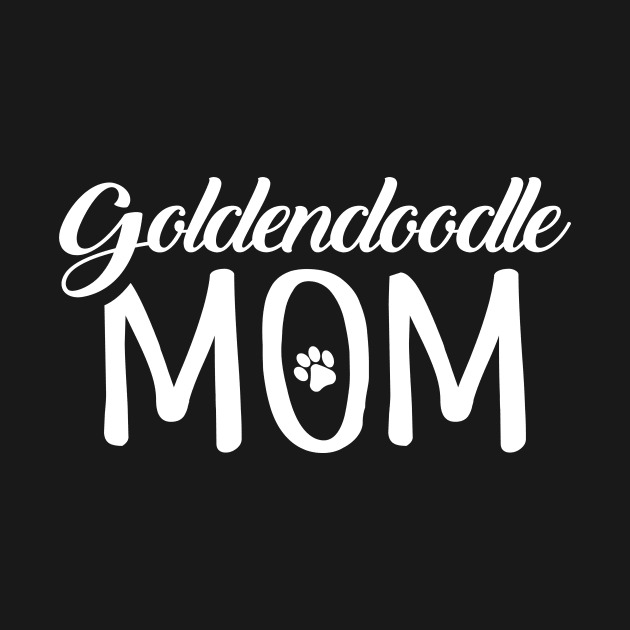 'Goldendoodle Mom' Cool Pet Dog Gift by ourwackyhome