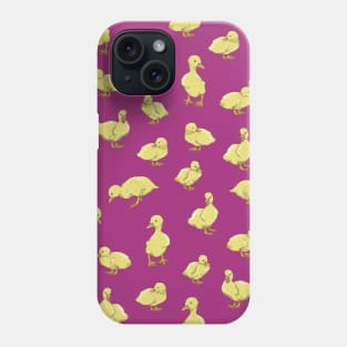 Duckling Pattern Phone Case