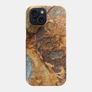 Burnt Orange Rustic Stone Texture - Alternative Phone Case