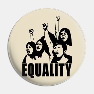 Feminist Equality Inspirational Riot Human Rights T-Shirts Pin