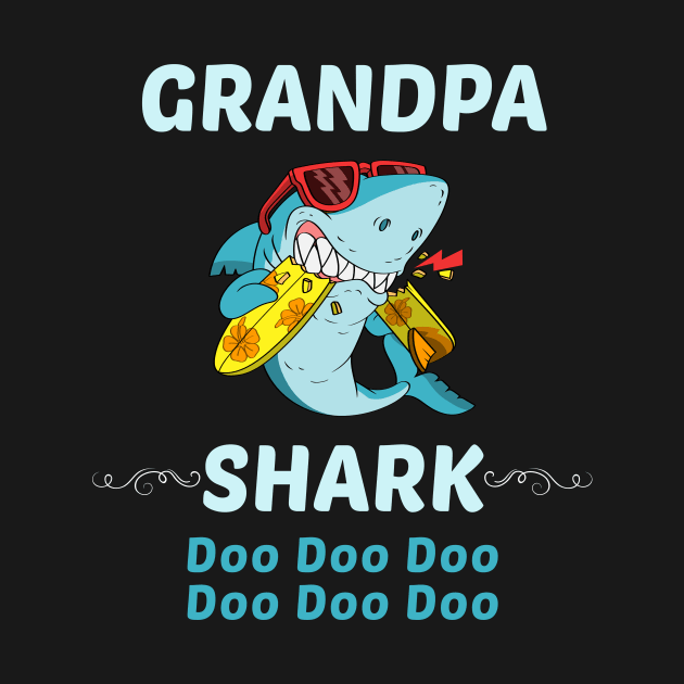 Family Shark 1 GRANDPA by blakelan128