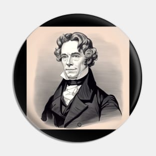 Michael Faraday Pin