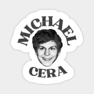 michael cera funny face Magnet