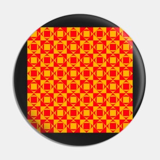 orange and red abstract geometrical pattern Pin