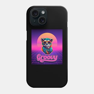 Groovy Lemur | Retro | Vintage | Party Phone Case