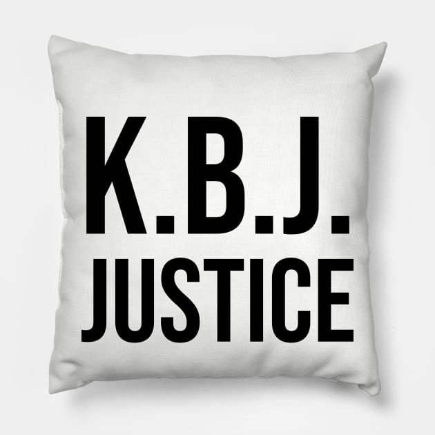 Ketanji Brown Jackson - KBJ Justice Pillow by UrbanLifeApparel
