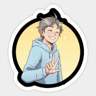 >Sugawara Koushi Stickers Teepublic