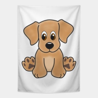 Golden Lab Tapestry