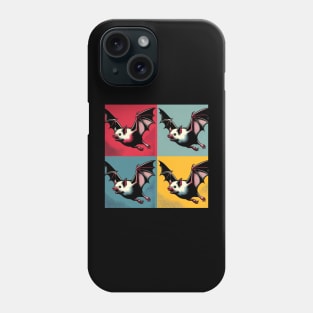 Night Wings Unleashed: Pop Art Bat Extravaganza Phone Case