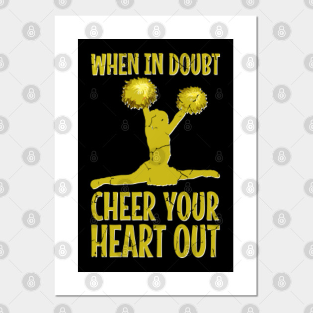 Cheerleader Hobby Cheerleader Posters And Art Prints Teepublic