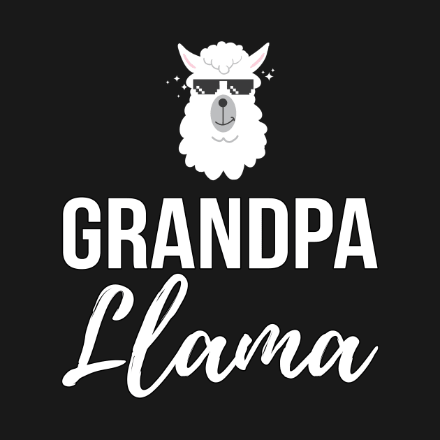 Grandpa Llama by axfgraphics