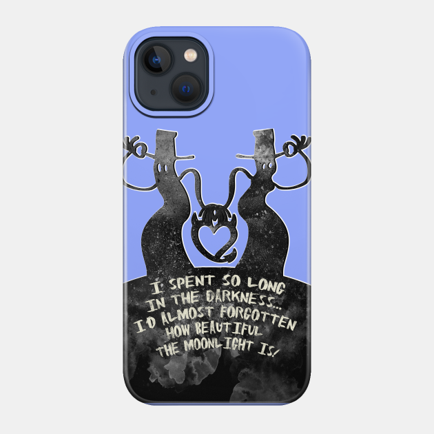 I've spent so long in the darkness, I'd almost forgotten how beautiful the moonlight is. - Corpse Bride - Phone Case