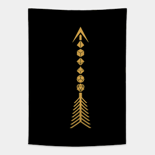 Ranger Dice Arrow Bronze Tabletop RPG Tapestry