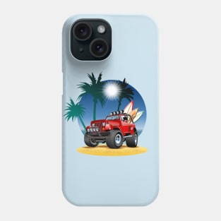 Cartoon jeep Phone Case