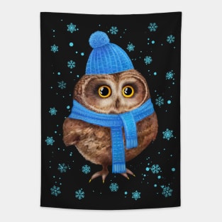 Xmas owl Tapestry