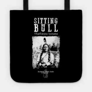 Sitting Bull-Lakota Chief-Warrior-Sioux-Native American-Indian-History Tote