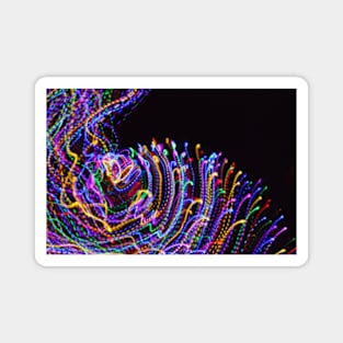 Spectrum Wave Light Painting Magnet