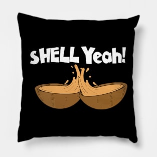 shell yeah Description Pillow