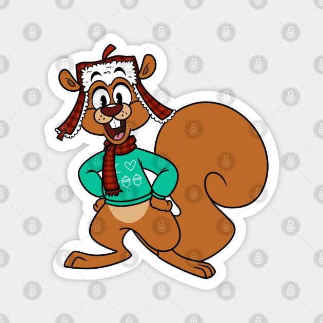 Earl the Squirrel Magnet by NoiceThings