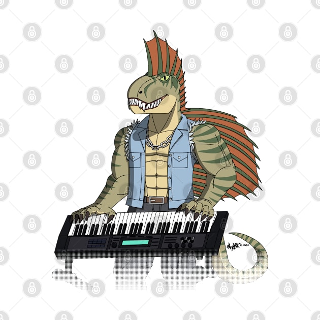 DINOMETAL - DIMETRODON (No Background) by AMP