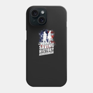 Saving for history, metal detecting apparel & gift ideas Phone Case