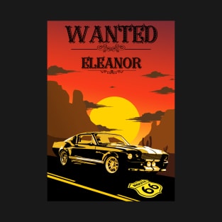 eleanor car poster T-Shirt