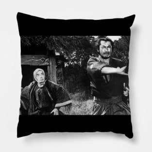 Yojimbo samurai Pillow