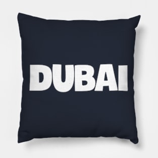 Journey Through Dubai Pillow