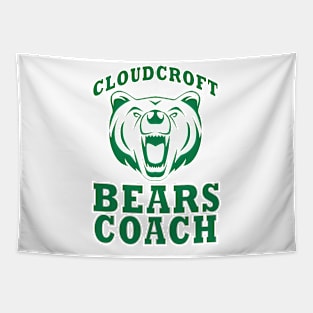 Cloudcroft Bears Coach (Green) Tapestry