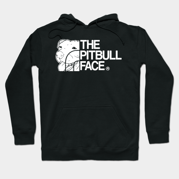 the pitbull face hoodie