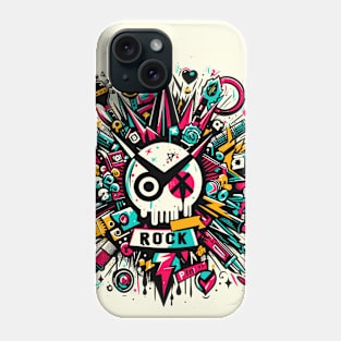 Harmonic Havoc: The Sound of Punk Rock Phone Case