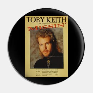 Vintage Toby Keith Pin