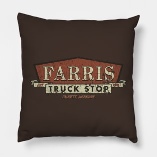 Farris Truck Stop 1976 Pillow